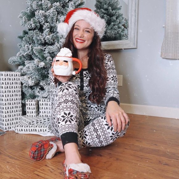 Francesca's | NWT Annie Fair Isle Lounge Top - Picture 2 of 15